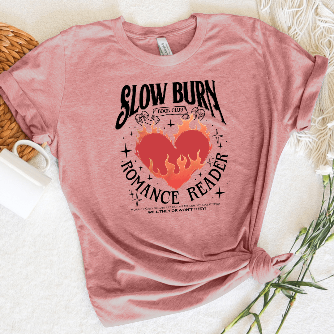 Slow Burn Book Club Tee