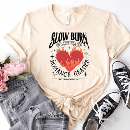 Slow Burn Book Club Tee