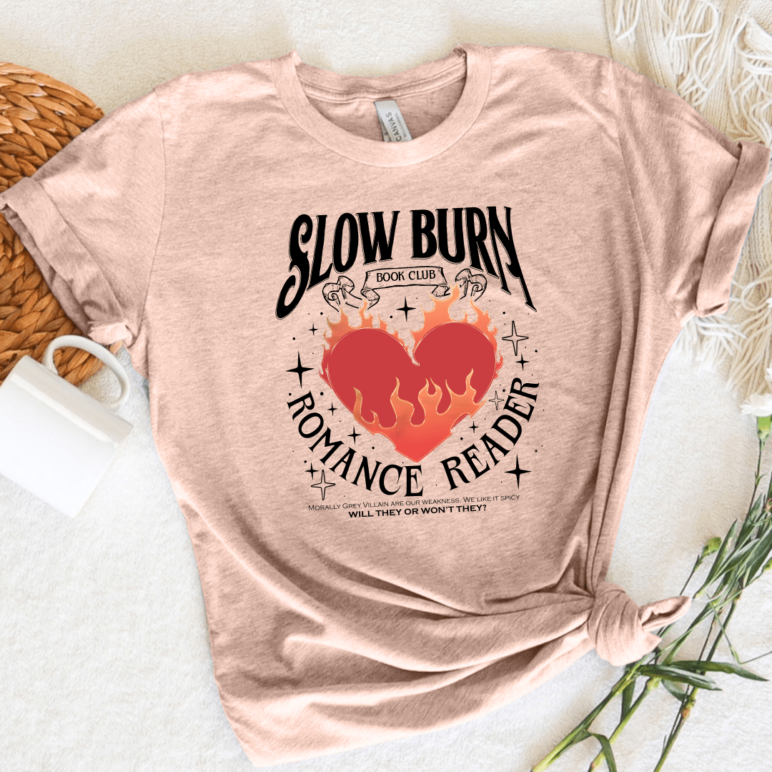 Slow Burn Book Club Tee