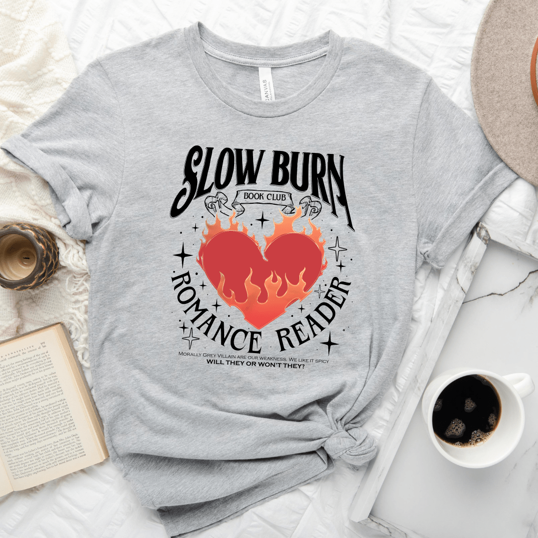 Slow Burn Book Club Tee