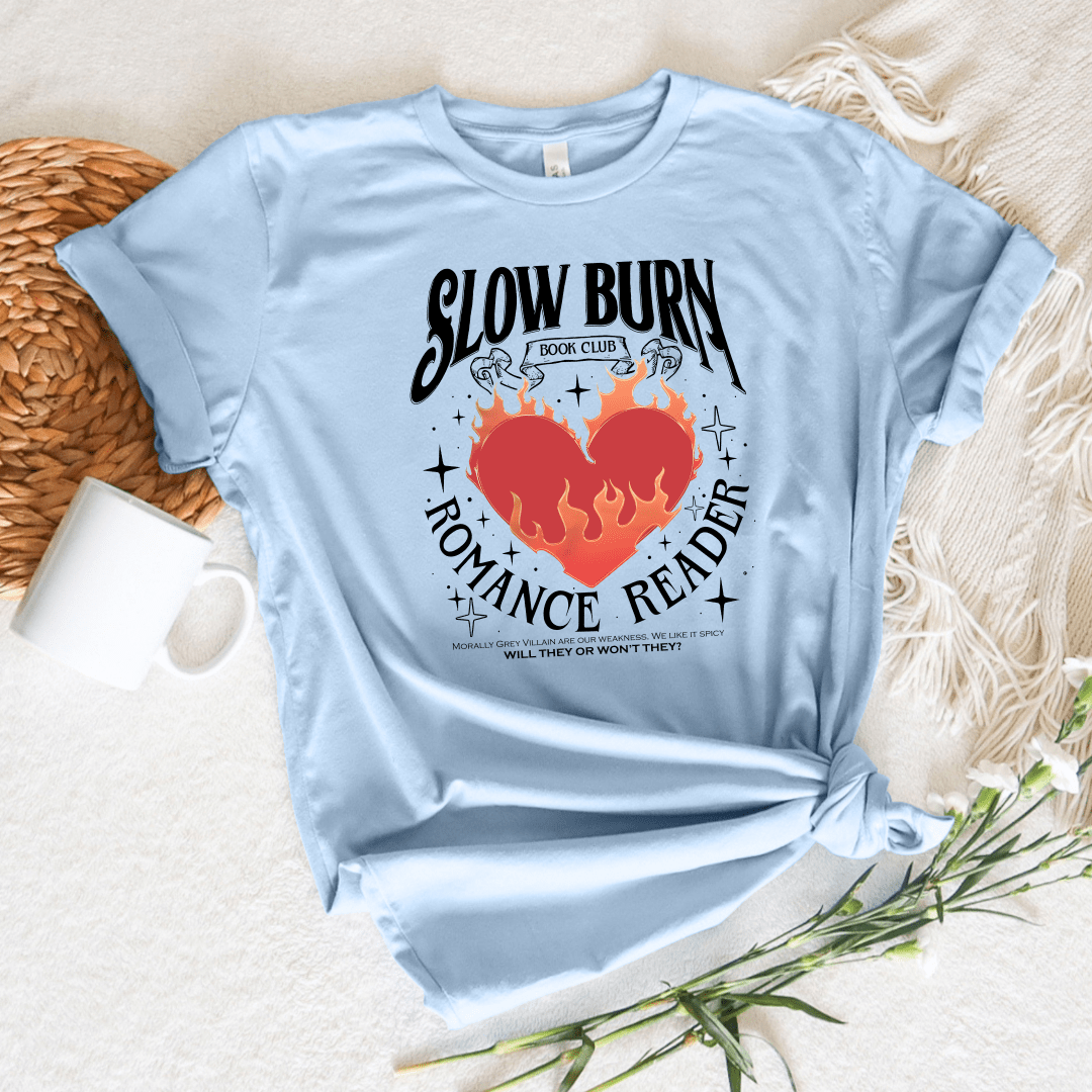 Slow Burn Book Club Tee