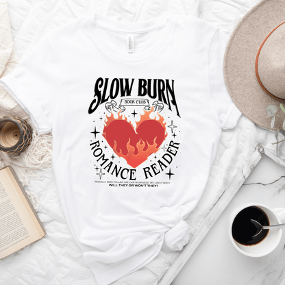 Slow Burn Book Club Tee