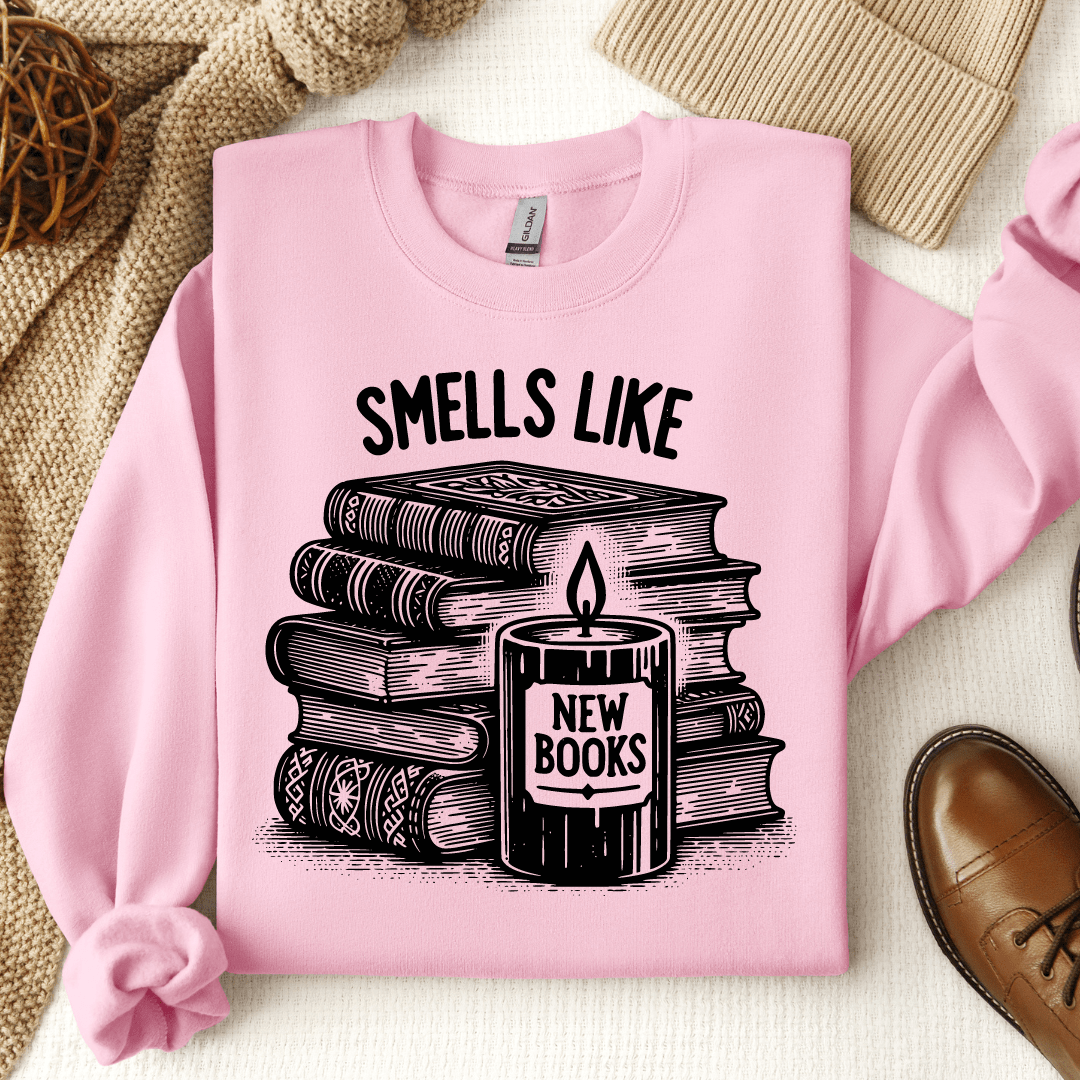 Smells Like New Books Crewneck