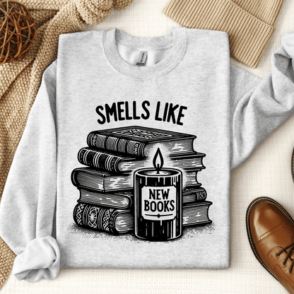 Smells Like New Books Crewneck