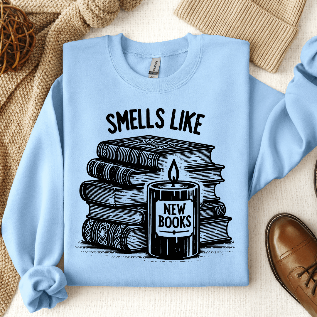 Smells Like New Books Crewneck