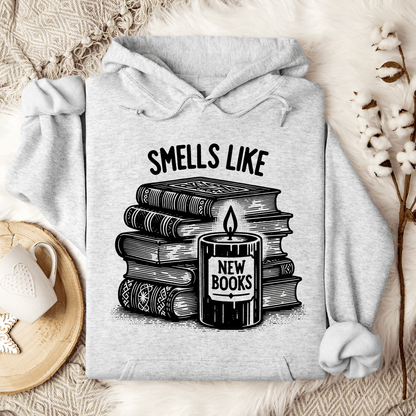 Smells Like New Books Hoodie