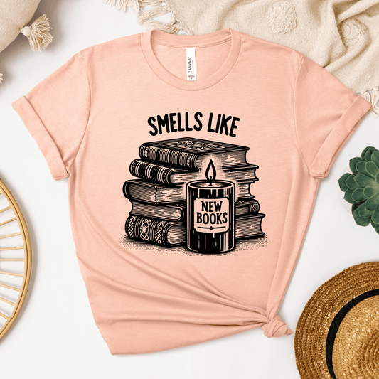 Smells Like New Books Tee