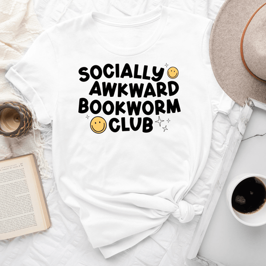 Socially Awkward Bookworm Club Tee