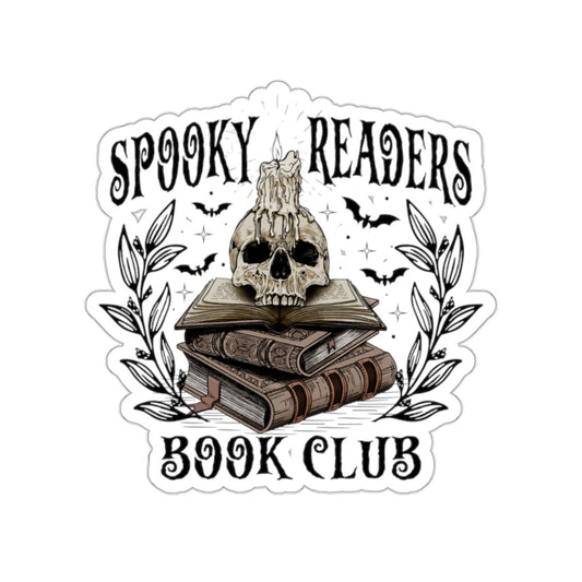 Spooky Readers Book Club Sticker