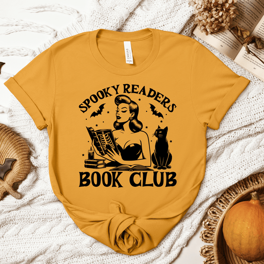 Spooky Readers Book Club Tee