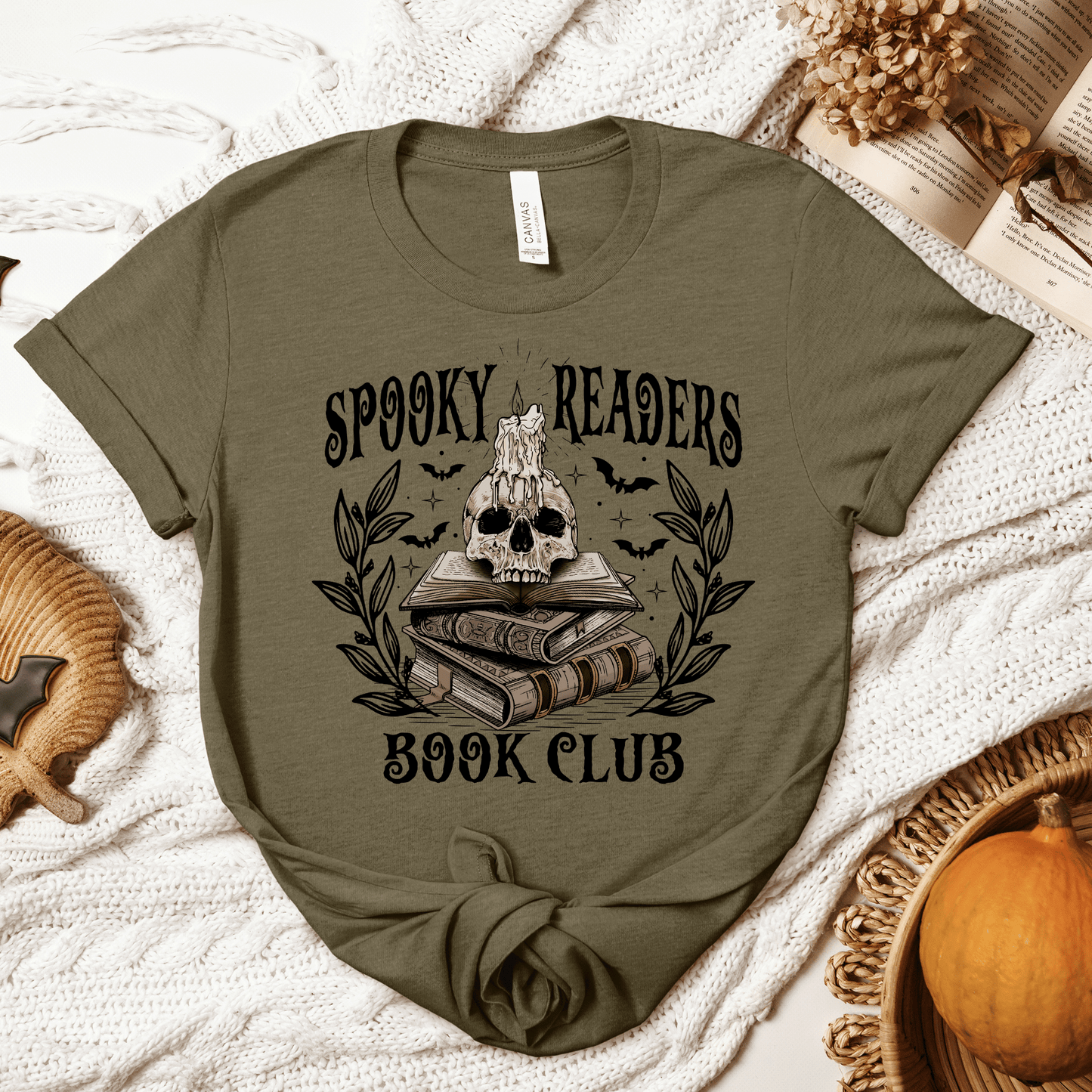 Spooky Readers Book Club Tee