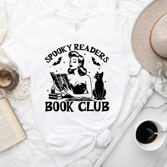 Spooky Readers Book Club Tee
