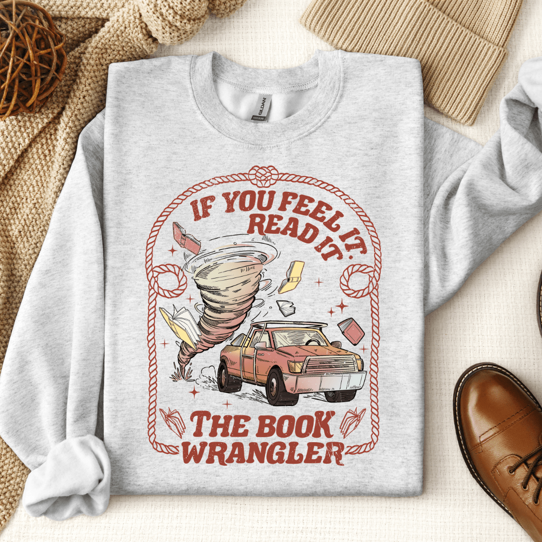 The Book Wrangler Crewneck