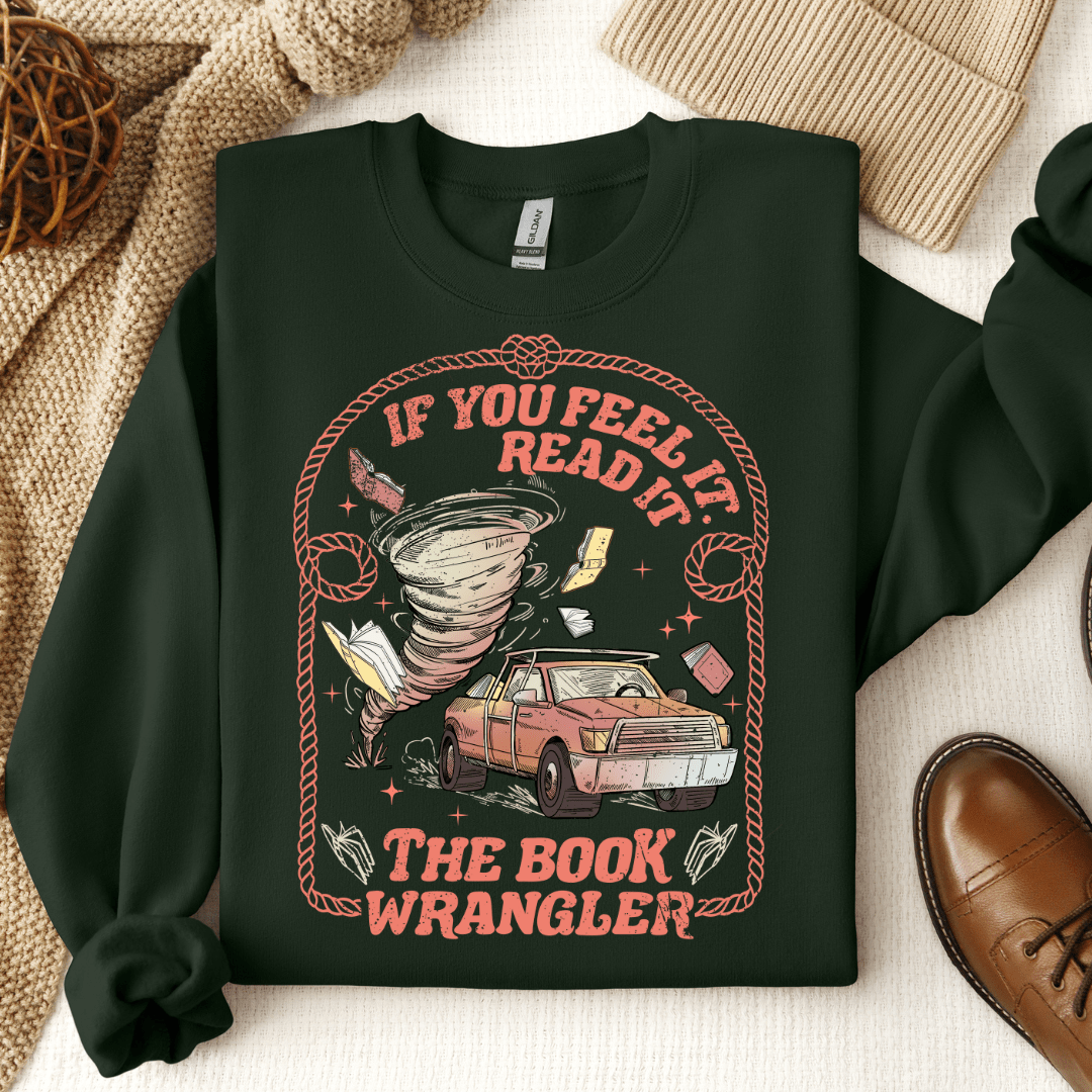 The Book Wrangler Crewneck