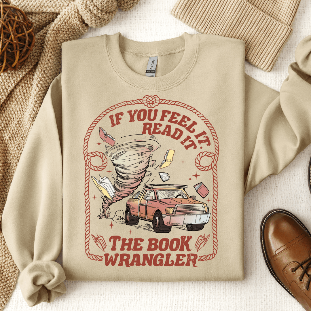 The Book Wrangler Crewneck