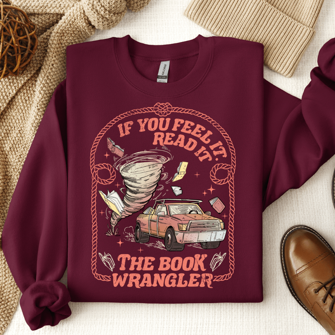 The Book Wrangler Crewneck