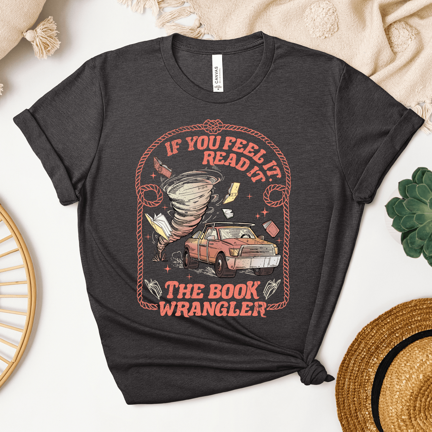 The Book Wrangler Tee