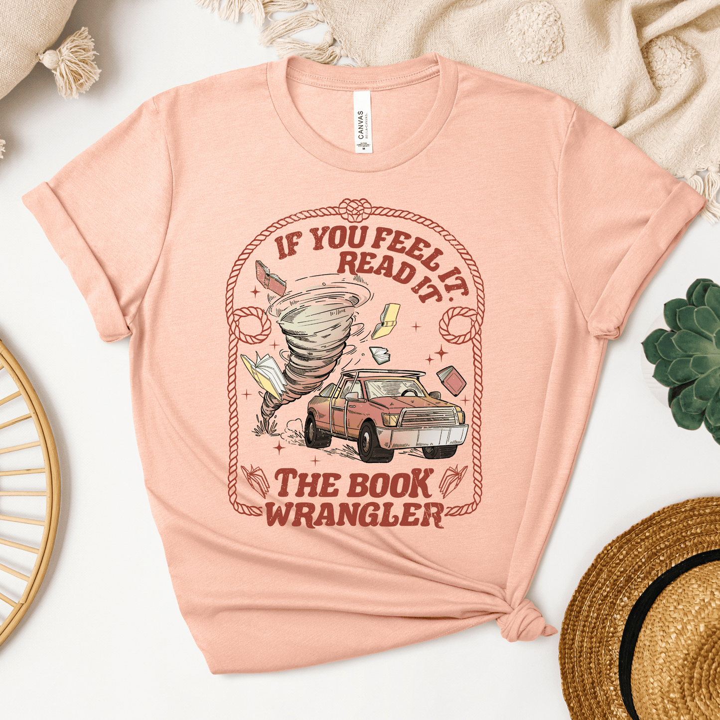 The Book Wrangler Tee