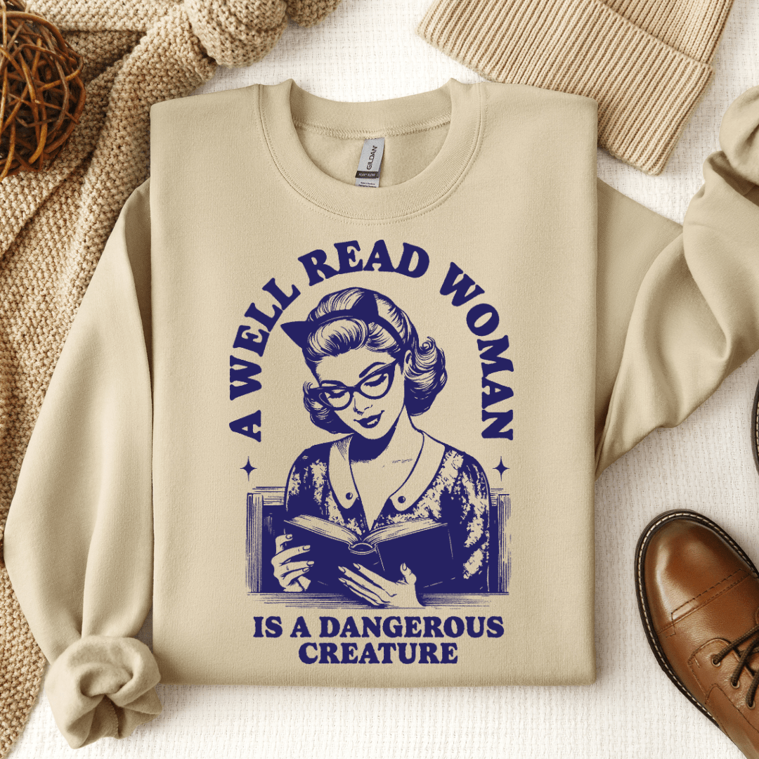 Well Read Woman Crewneck