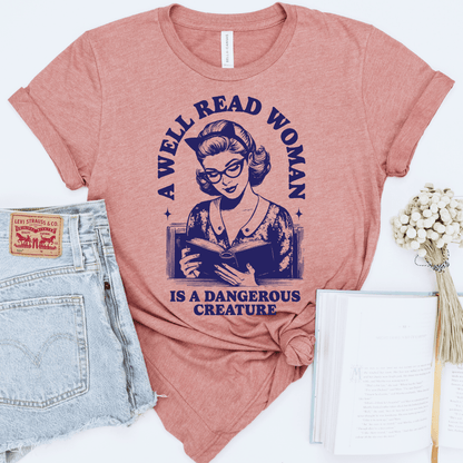 Well Read Woman Tee