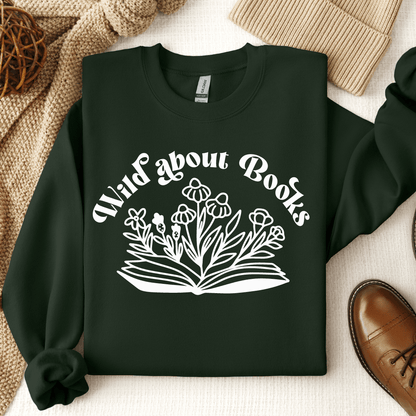 Wild About Books Crewneck