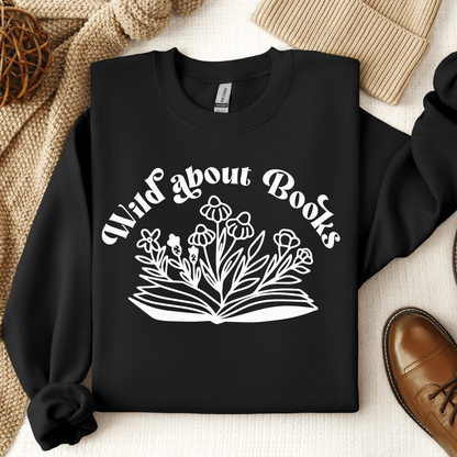 Wild About Books Crewneck