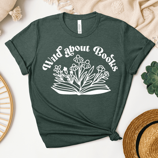 Wild About Books Tee